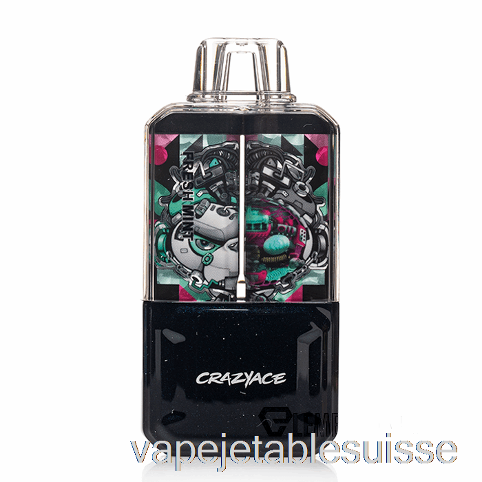 Vape Suisse Crazyace B15000 Menthe Fraîche Jetable